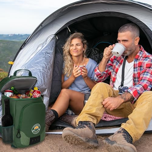 Backpack Cooler ? Leakproof Cooler Bag ? Waterproof Holds 24 Cans