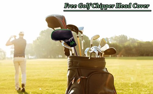 MAZEL Golf Pitching & Chipper Wedge,Right Handed,35,45,55 Degree Available for Men & Women (Right, Stainless Steel (Green Head), S, 55)