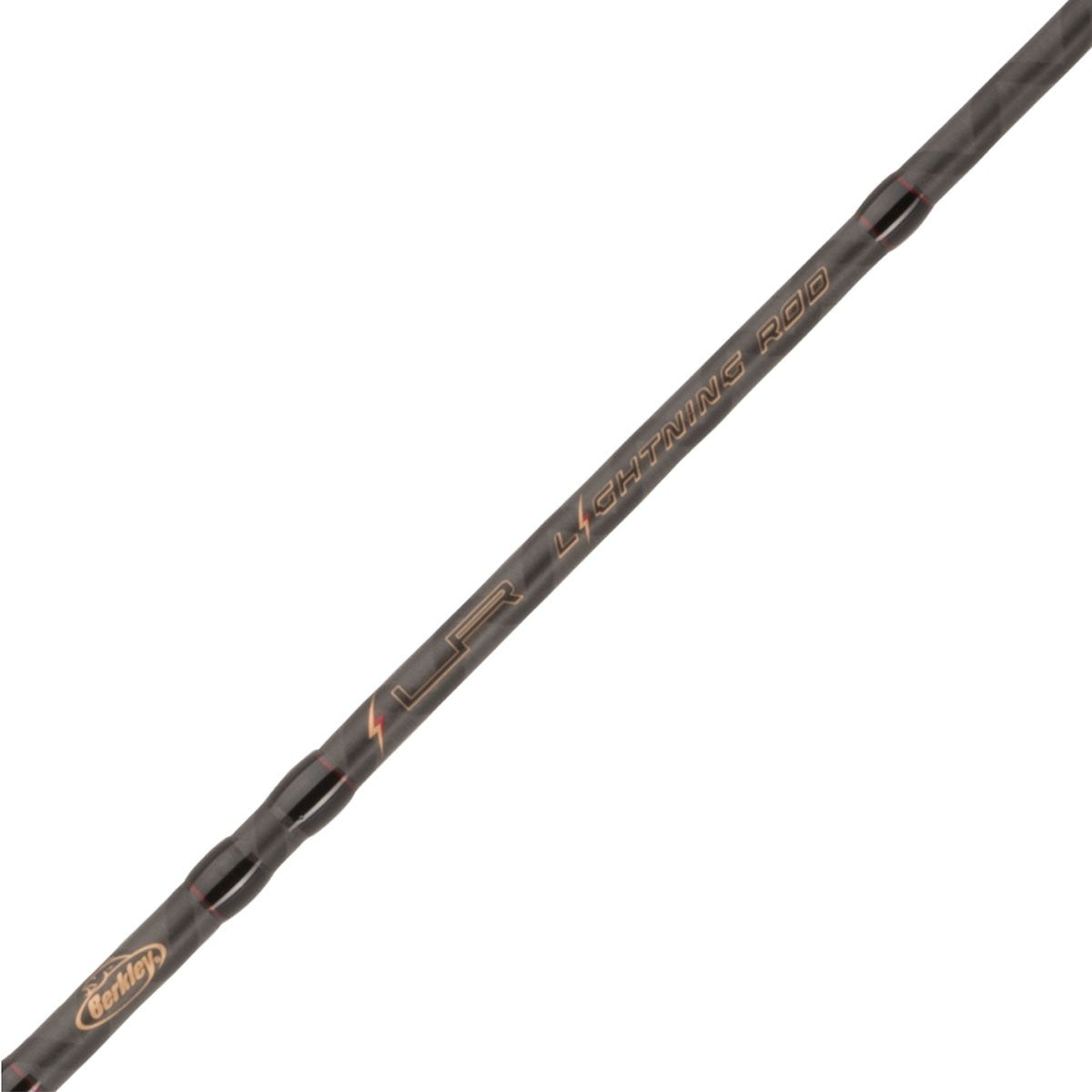 Berkley 6’ Lightning Rod Casting Rod, One Piece Casting Rod, 8-14lb Line Rating, Medium Rod Power, Moderate Fast Action, 1/4-5/8 oz. Lure Rating