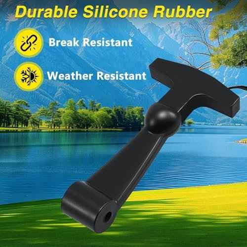 2 Pack Lid Latches Replacements Hard Cooler Handle Grips Silicone Rubber Compatible with Yeti RTIC and More Coolers