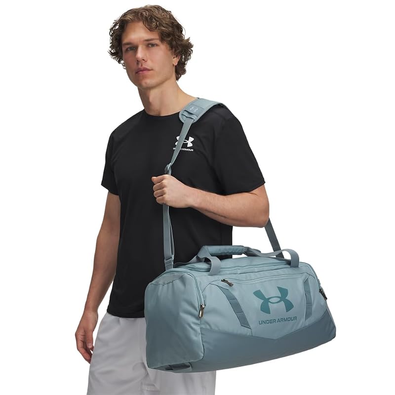 Under Armour Undeniable 5.0 Duffel Bag - Serpentine/Jasper Blue, Small