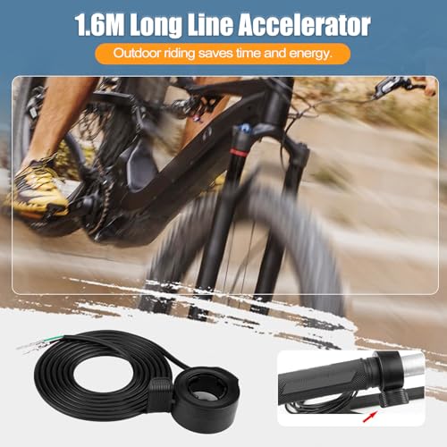 Universal 7/8 Inch Ebike Throttle for Electric Scooters and Bicycles