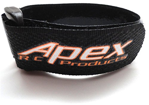HD Rubberized Battery Straps 20mm x 200mm Non-Slip for RC Drones Cars Pack of 5