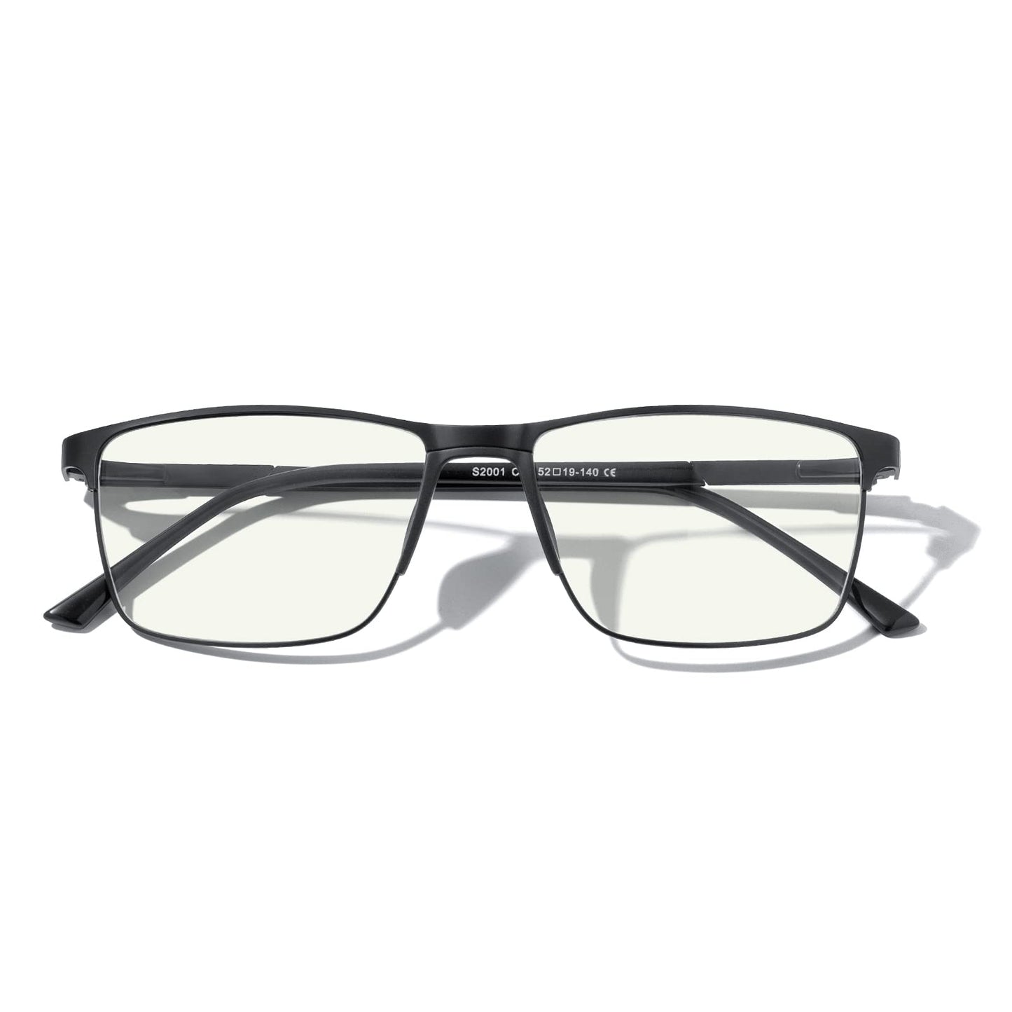 MERRY'S Fashion Blue Light Blocking Glasses - Reading Glasses Metal Frame Spring Hinge Readers for Men Eyeglasses