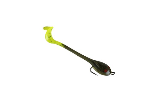 Made in USA Twister Tad Fishing Lures for bass, Pike, Crappie. pre Rigged Tadpole swimbait Lure. use as Swim Bait, jig Lure, or jerkbait (Varity 6 Pack)