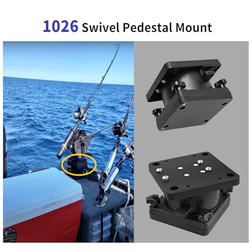 Swivel Pedestal Mount for Scotty Downrigger Models - 1 Variation