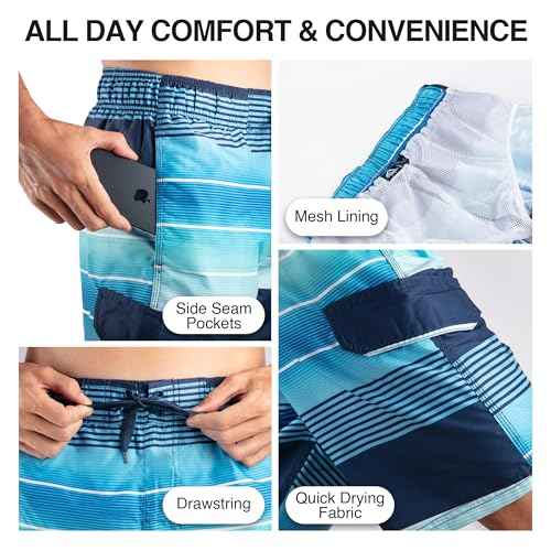 Kanu Surf Men's Flex Swim Trunks (Regular & Extended Sizes)
