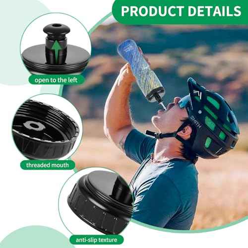 Replacement Cap Compatible with Polar Bottle 24oz,Suqeeze Bottle Cap,Leak-Proof,BPA-Free(No Bottle)