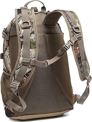 Camo Hunting Backpack with Rain Cover for Men Outdoor Daypack