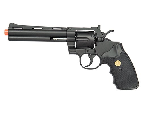 UKARMS G36B Spring Airsoft Magnum Revolver Replica w/ Shells + 6mm BBs (Black)