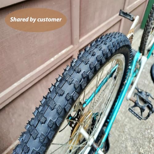 Mountain Bike Tire Set 29x2.1 Inch - 2 Pack, Tubeless Ready, Durable Rubber