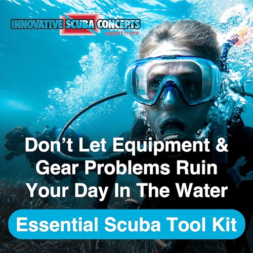 Scuba Diving Tool Kit with Wrenches & O-Ring Set - Maintenance & Repair
