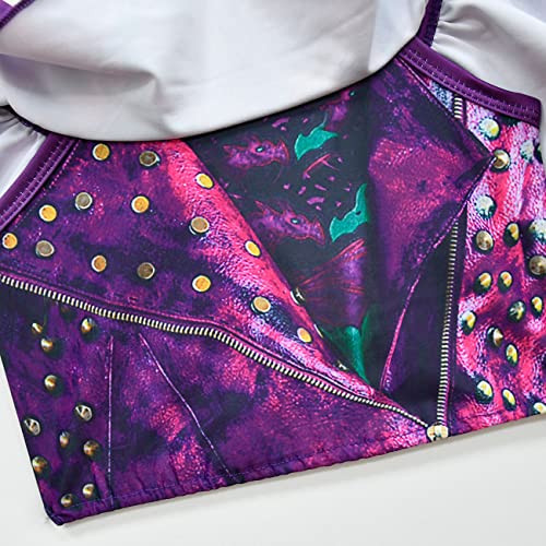 Girls Descendants Bathing Suit Bikini Set - 7 Years / Color-A1