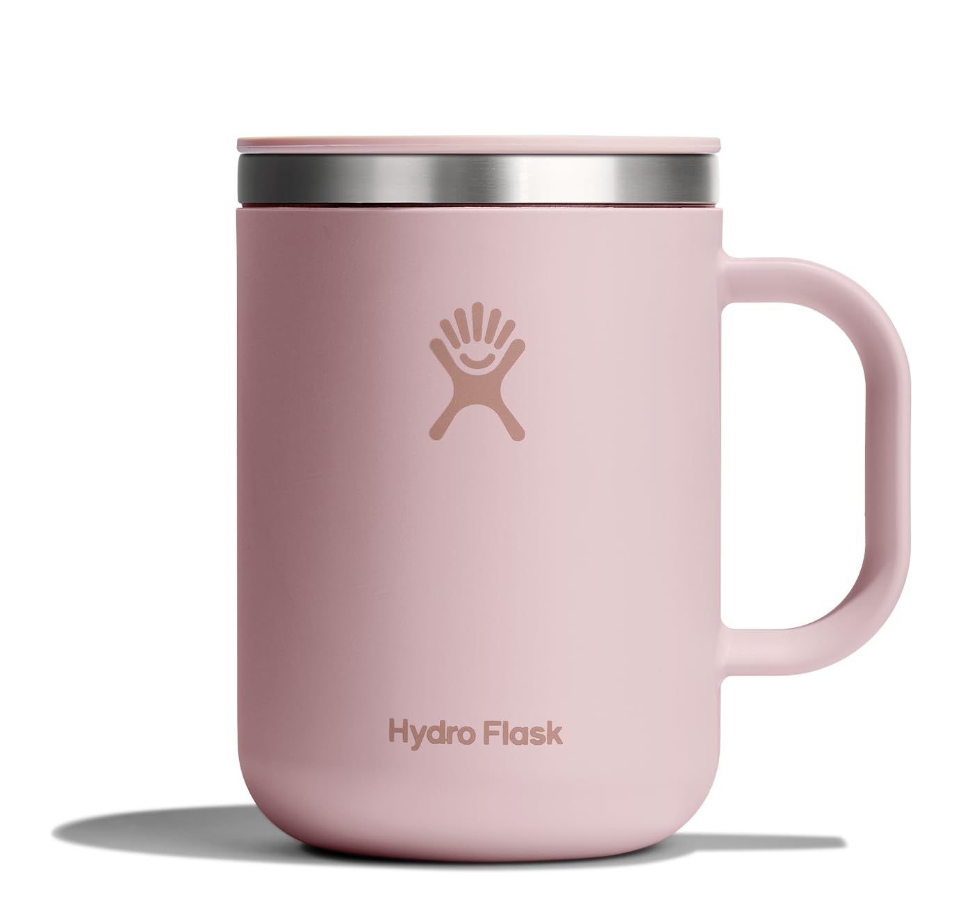 Hydro Flask Coffee Mug – Insulated Stainless Steel, Non Spill, Leak Resistant Travel Mug 24 Oz Trillium Pink