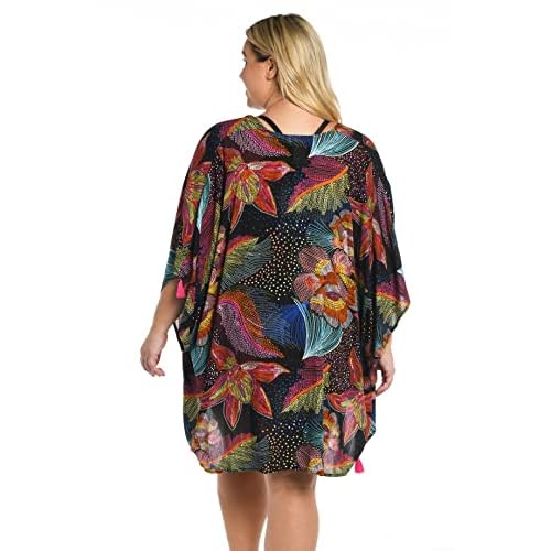 La Blanca Women's Kimono Swimsuit Cover Up