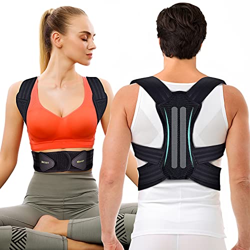 Professional Posture Corrector for Women and Men - Size M, Pack of 1, Medium