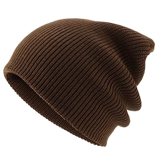 Connectyle Classic Double Layer Knit Beanie Hat Warm Thick Acrylic Winter Hats Daily Cuffed Beanies Watch Hat for Men Women