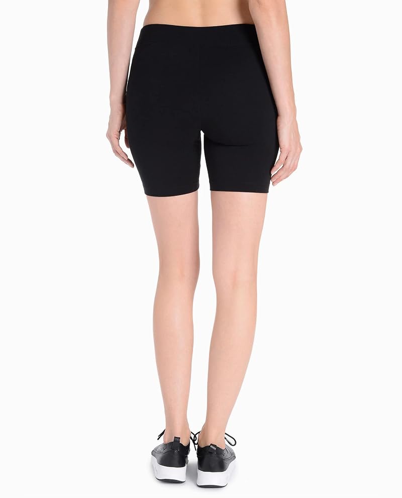 Danskin Women's Essential 7'' Bike Short - Black, 1X