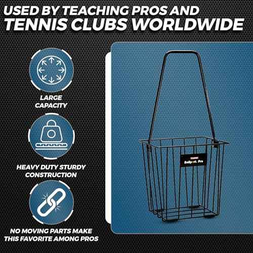 Tourna Ballport Pro Ball Pick up Tennis Hopper