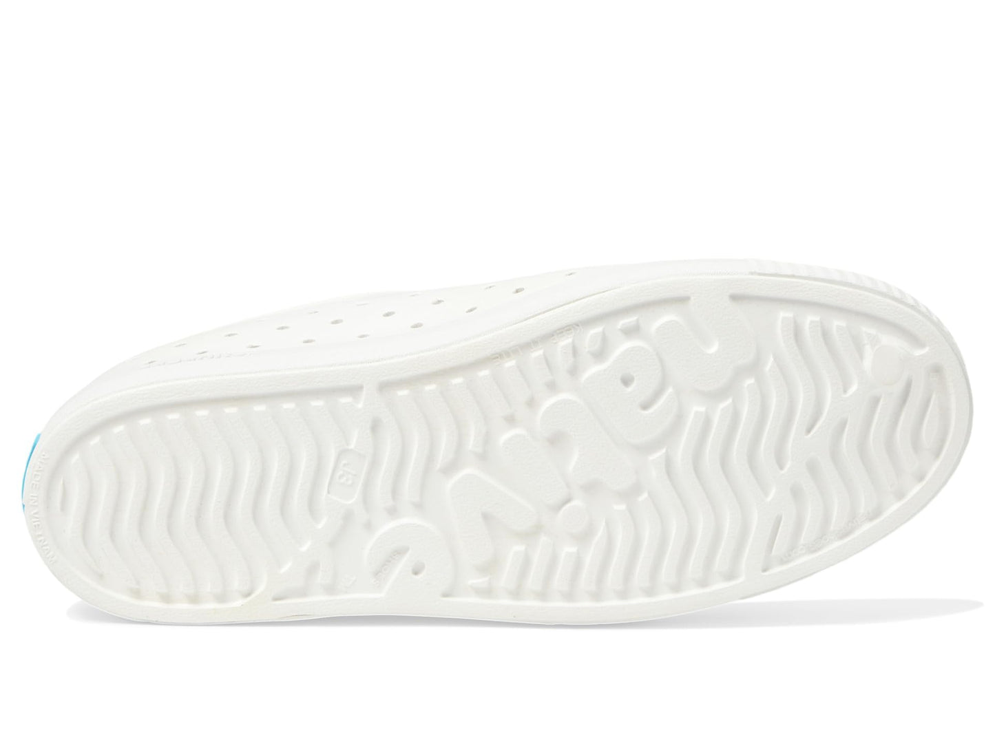 Native Shoes Unisex-Kids Jefferson Juniper Sneakers, Shell White/Shell White, 10 Toddler