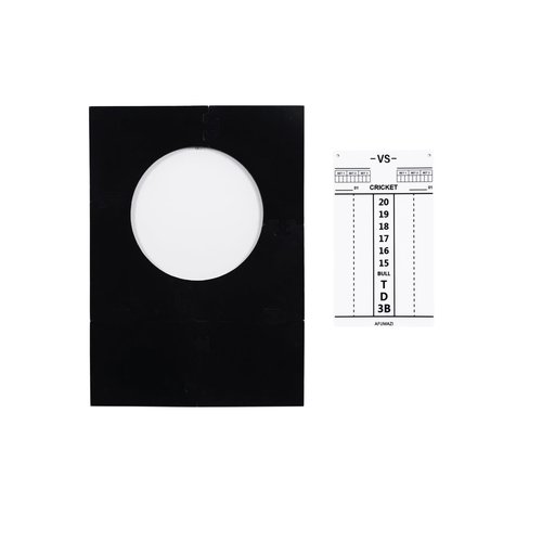 Afumazi Extended Dartboard Surround, Large Dart Board Wall Protector with Scoreboard for Home Bar Game Room