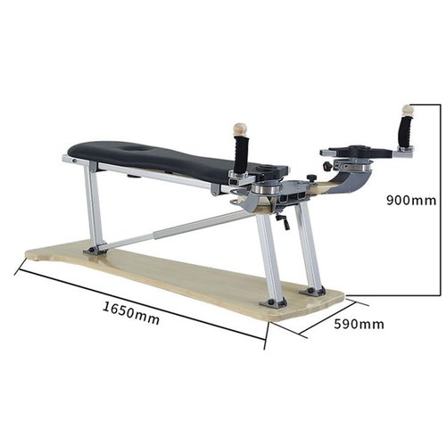 SwAcch Professional Maple Wood Pulley Tower Pilates GYRO Equipment Pilates Reformer for Studio Spine Corrector for Beginner Yoga Aid Equipment Ergonomic Design