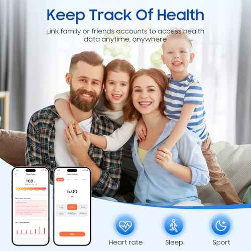 Smart Health Ring, Featuring Heart Rate, Stress and Sleep Monitoring Functions, Compatible with iPhone and Android, Waterproof Fitness Tracker for Women & Men, No Subscription Fee. (Gold, 8)