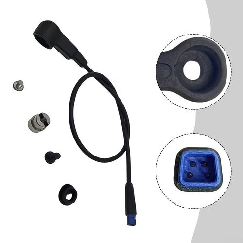 SR SD021.01 Speedometer 4pin Sensor Cable Fit for Bafang Central Electric Bike Speed, Speed Sensor Fit for Bafang Midmotor SR SD021.01, Works with E Bikes for M500 M410 M510 M820 M800