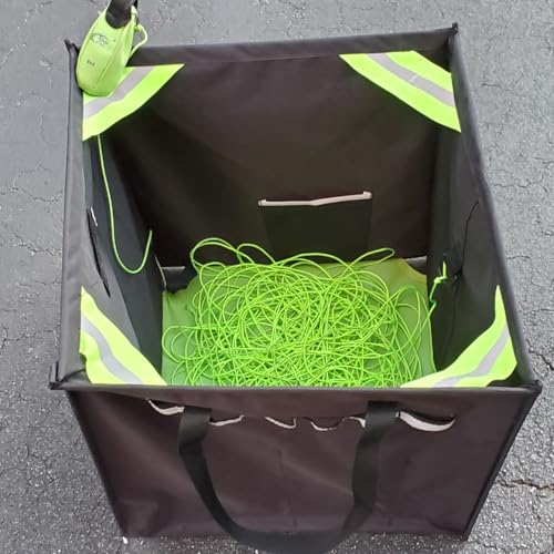 Neon Green Polyester Arborist Throw Line 2mm 150 ft for Tree Climbing & Rigging