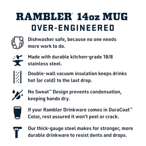 YETI Rambler 14 oz Stackable Mug - Seafoam