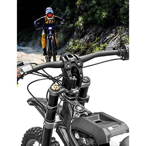 KEMIMOTO Direct Mount Riser Stem Compatible with Surron Light Bee X160 X260 Segway Talaria Electric Dirt Bike for All Mountain Downhill Enduro Freerid