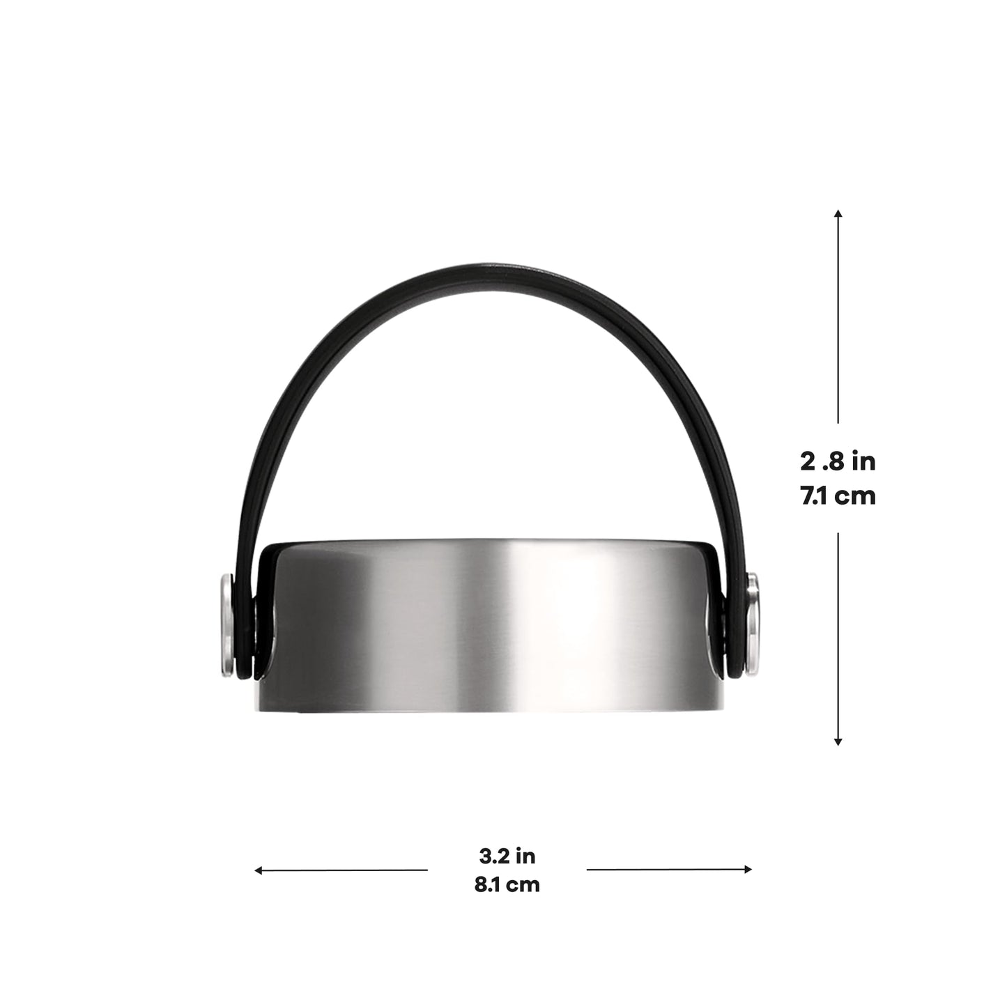Hydro Flask Lids – Flex Cap Replacement Lid for Wide Mouth Water Bottles Stainless Steel