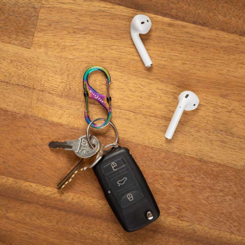Nite Ize S-Biner SlideLock Stainless Steel Carabiner Pack of 2 Size #2