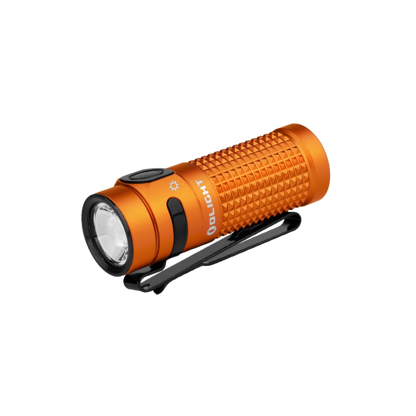 OLIGHT Baton4 Rechargeable EDC Flashlight, Bright Small Flashlight 1300 Lumens with MCC Charging Cable, IPX8 Waterproof, Multiple Modes Pocket Light for Home, Camping, and Emergencies (Black)