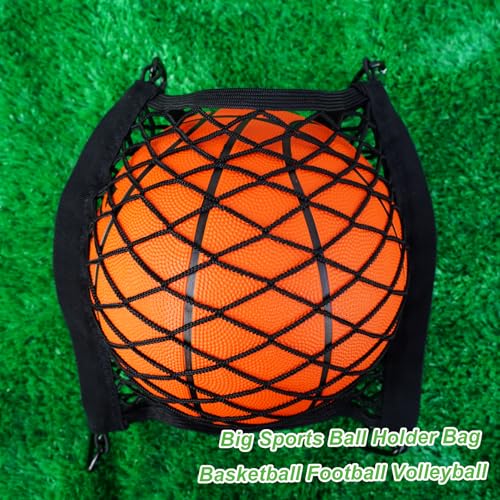Helmet Holder for Sport Backpack, Mesh Storage Net with 4 Carabiners - Variation 1