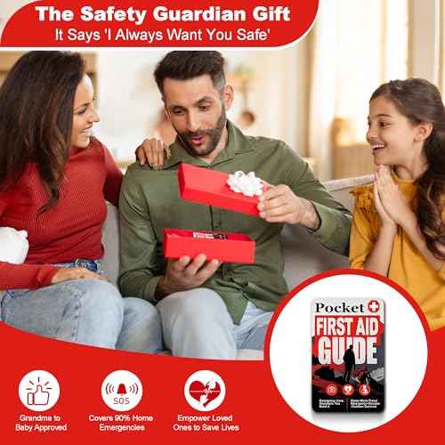 Tiny Pocket First Aid Guide EDC Emergency First Aid Kit for Anywhere Fully Waterproof