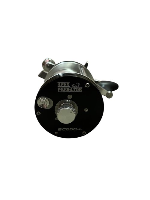 Apex Predator BC65C Level Wind Catfish Casting Reel 25 lbs Drag (Right Hand)