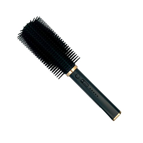 Streetwise Hair Fryer Brush Stun Gun - Concealed Self Defense Weapon for Women, High Voltage, Rechargeable USBC, Safety Switch, LED Flashlight, Removable Washable Head,Compact Personal Security Device