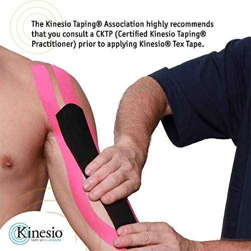 Kinesio Taping - Elastic Therapeutic Athletic Tape Tex Gold FP - Bulk Roll - Red ? 2 in. x 103 ft