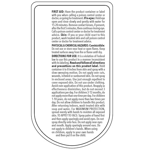 OFF! Insect Repellent Spritz for Adults & Kids, Fragrance-Free Bug Spray for Everyday Protection from Mosquitoes, 4 oz