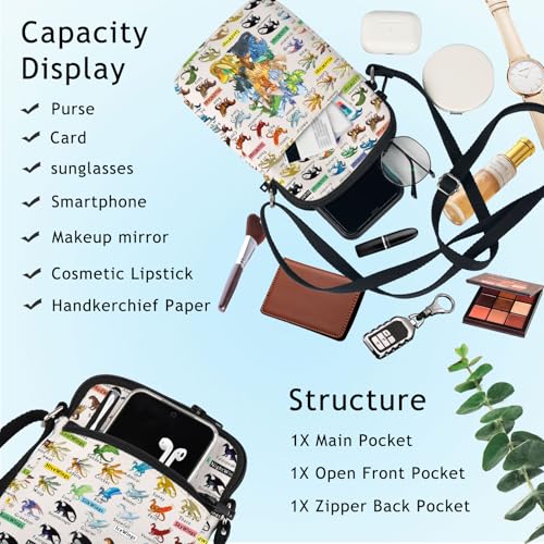 Reed Wings Fire Dragon Crossbody Bag - Darkstalker Legends Book Merch