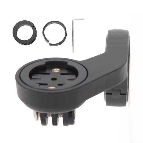 Cycling Bike Computer Mount, Nylon Stopwatch Bracket Holder, Easy Install Stability Bike Accessory for All Standard