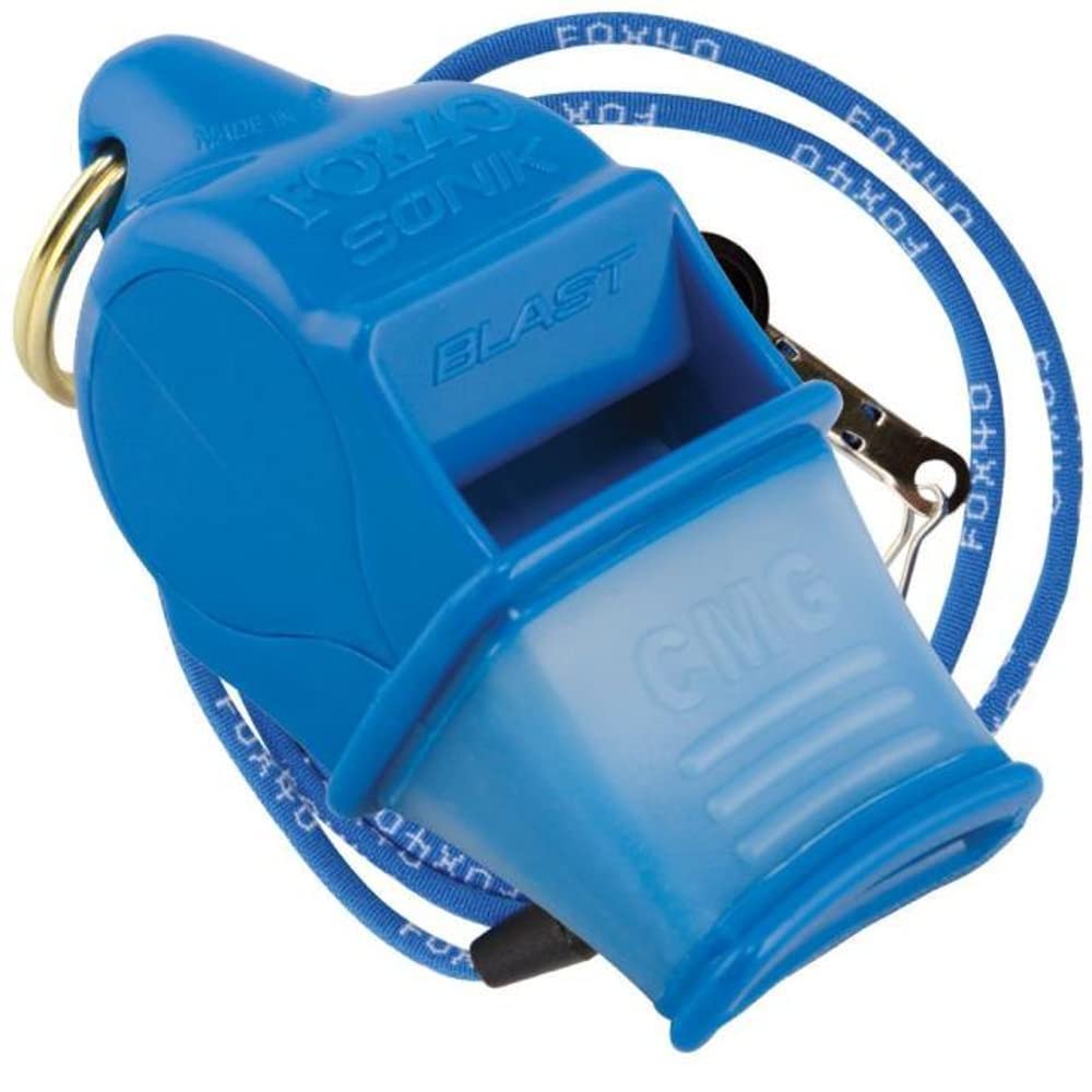 Fox 40 Sonik Blast CMG with Break Away Lanyard - Blue