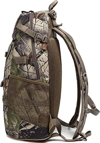 Camo Hunting Backpack with Rain Cover for Men Outdoor Daypack