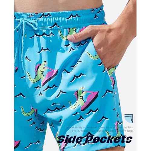 Swimming Trunks for Men Swim Shorts Quick Dry Compression Liners with Pockets Mens Swimsuits