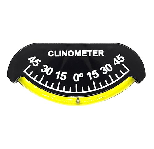 Clinometer - High Resolution Heel Angle Level Gauge for Off-Road Vehicle, Truck, RV, Camper, Trailer, or Boat mounts on Bulkhead of Boat (2)