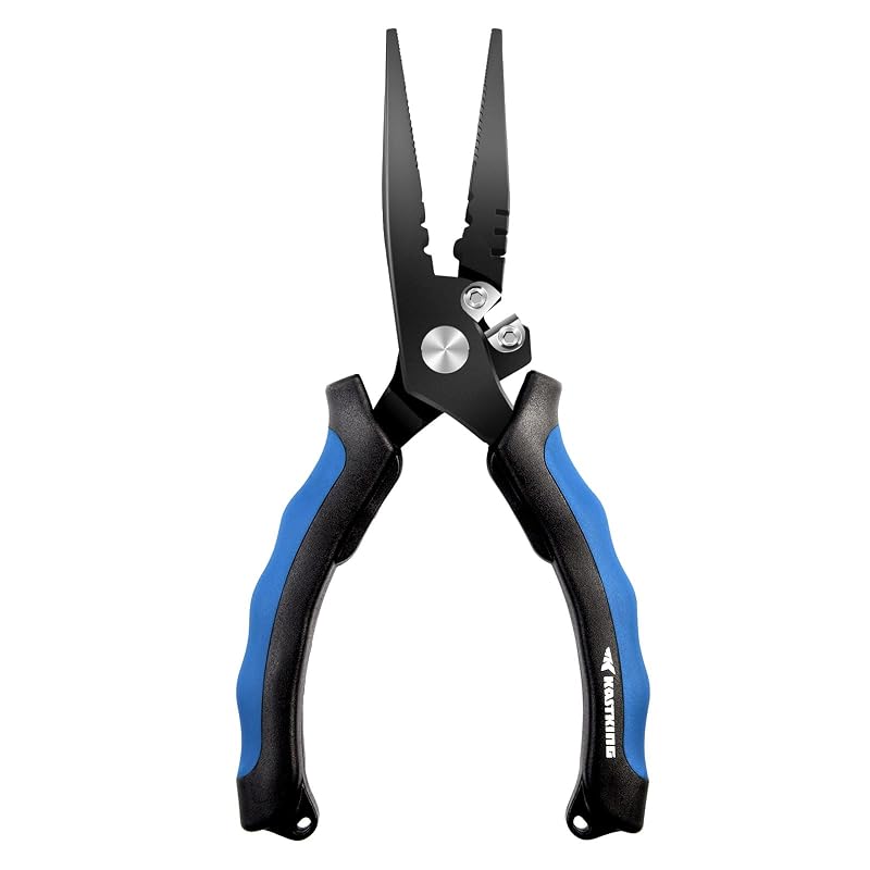 KastKing Intimidator Fishing Pliers, Saltwater Resistant Fishing Gear