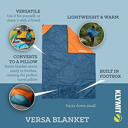 Klymit Versa Packable Camping Blanket & Comforter