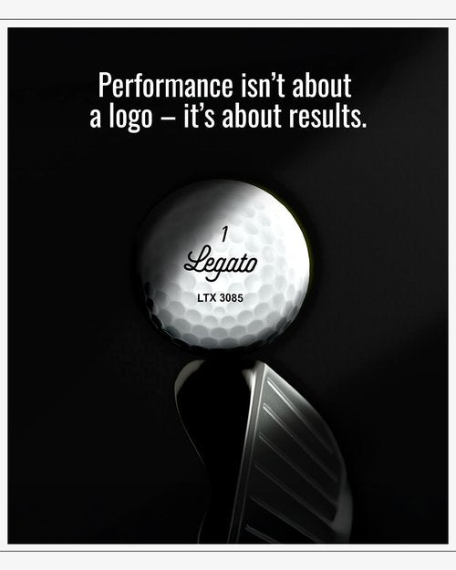 Legato Golf Balls LTX3085 | Designed to Help Golfers Break 90 | Maximized Distance with Soft Feel | 3 Piece | Urethane Cover | 85 Compression
