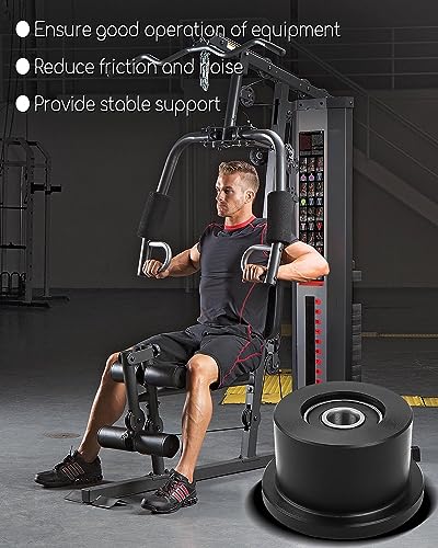 Gym Replacement Wheel Rollers for Total Gym 1000-1900 - Durable Fitness Equipment Parts